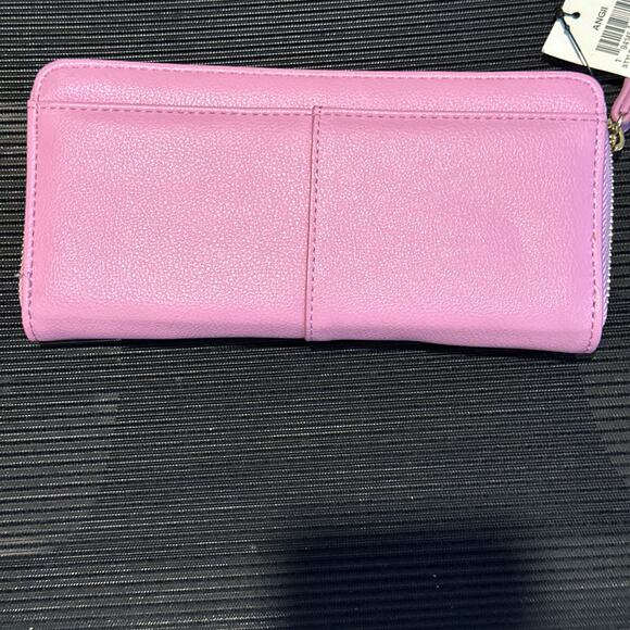 On 34th Angii Za Solid Zip-Around Wall Pink Lilac - Picture 4 of 7